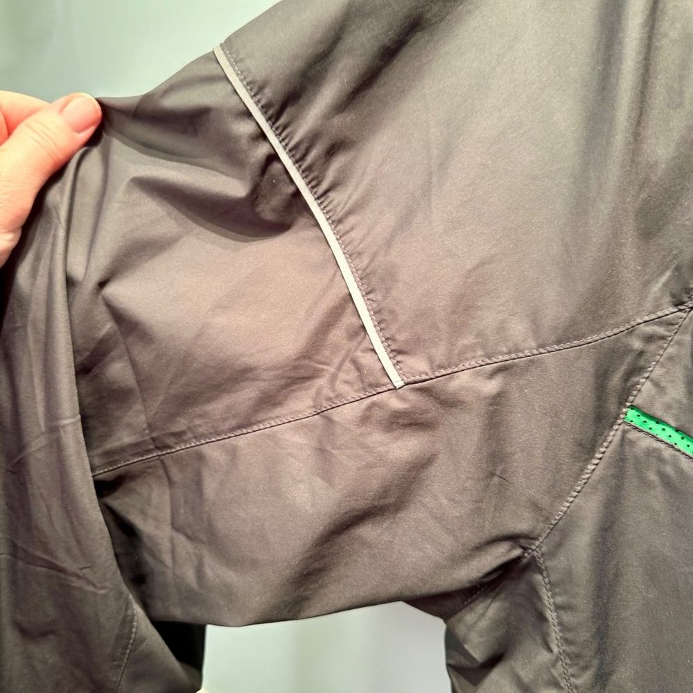 Nike Size Large Spring Windbreaker Training Running Track Jacket Black - Picture 5 of 16